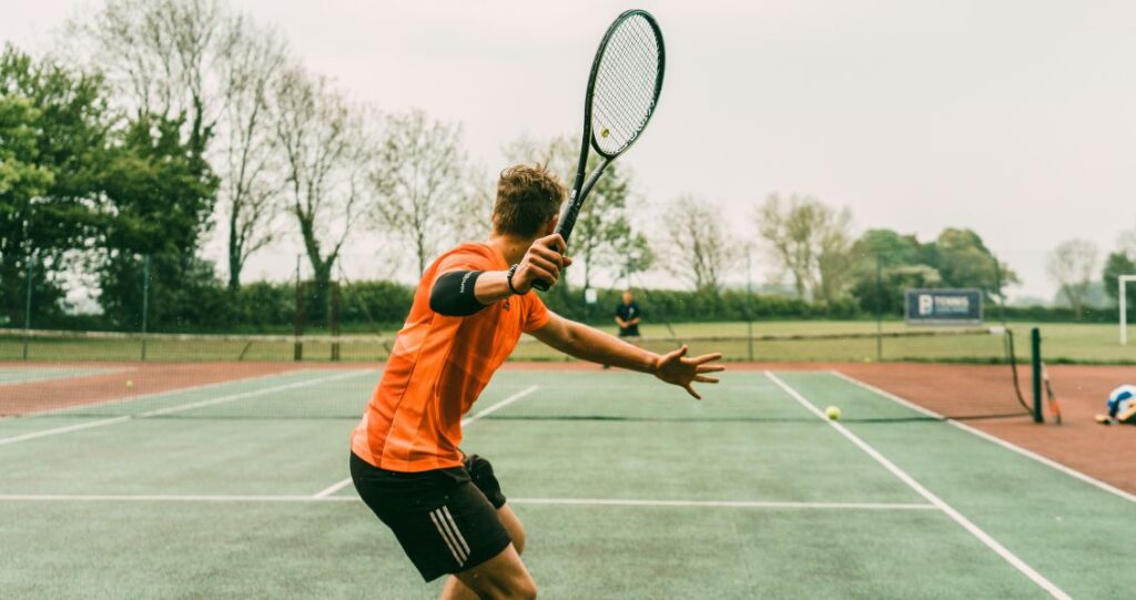 Prepare early in tennis before each shot